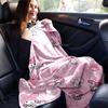 1pc My Melody and Little Twin Stars Blanket, Soft Throw for Home Decor, Gift Idea, Living Room, Travel, Camping, Car Blankets, Beach, Office Naps, Sui