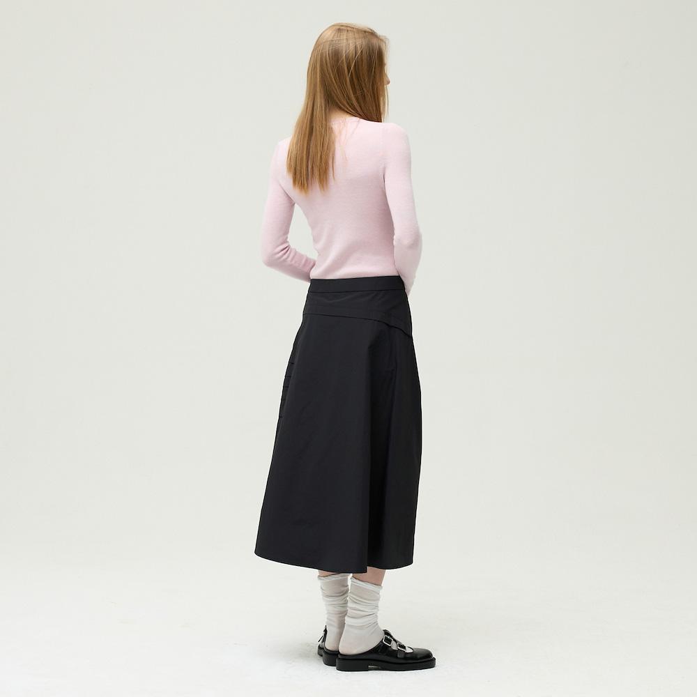 Ibiem Tuck Detail Long Skirt Emq3Wsk060