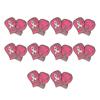 Practical Alloy Enamel Brooches With Fashion Pattern 10pcs Unique Designs For Casual Prom Wear Unisex Family Matching