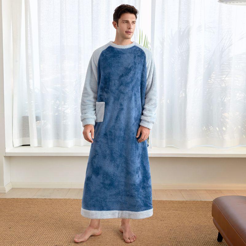 Modal High-Density Smooth Cotton One-Piece Men's Pajamas