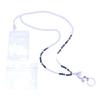 Beaded Lanyard with Card Holder ID Badge Holder Key Lanyards Teacher Lanyards Beautiful Neck Strap for Students