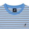 Kangol Women S MulTi STripe T ShirT 2844 lighT Blue