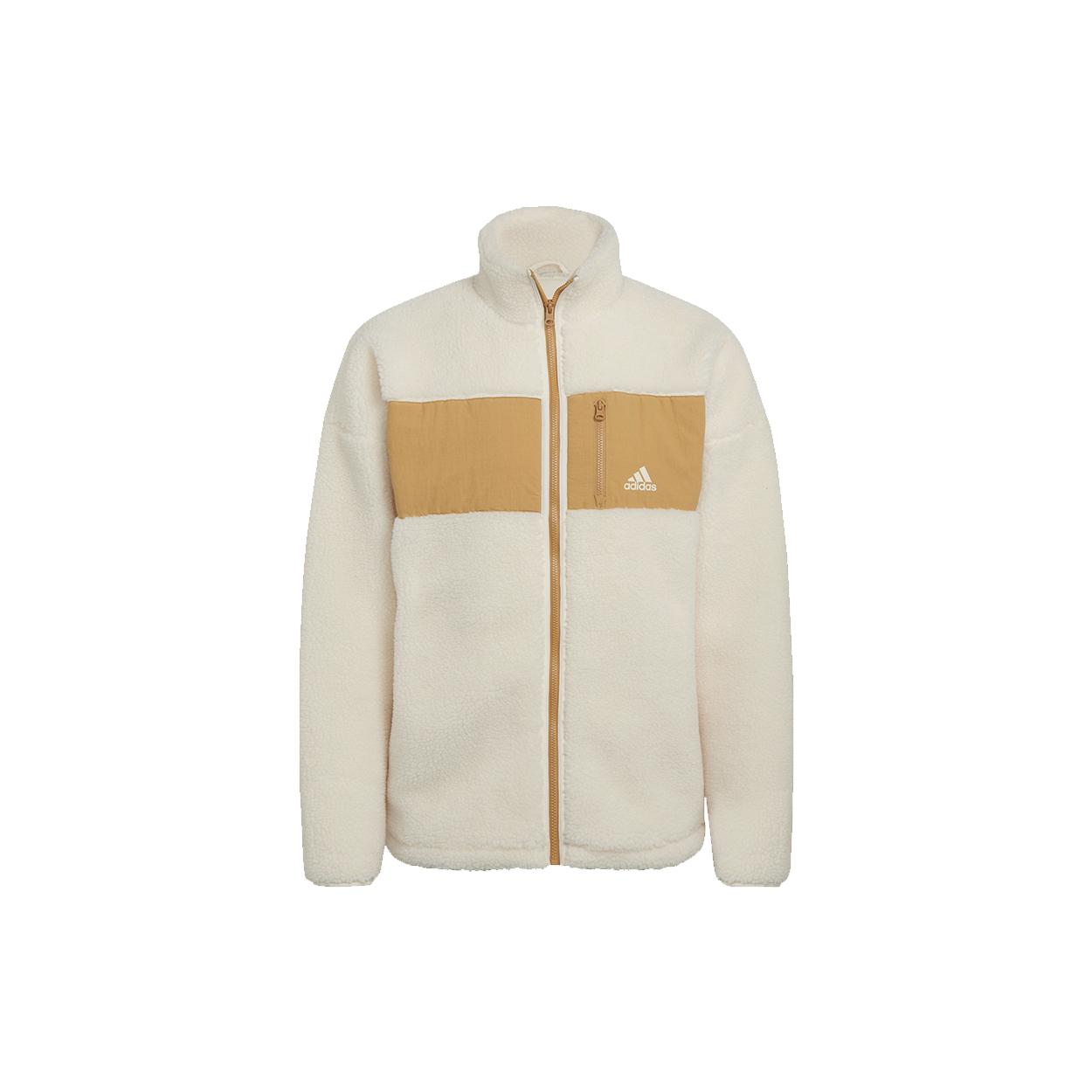 Куртки Adidas Унисекс Кремовый Стоячий воротник Утепленные Другие HI1186 XXL