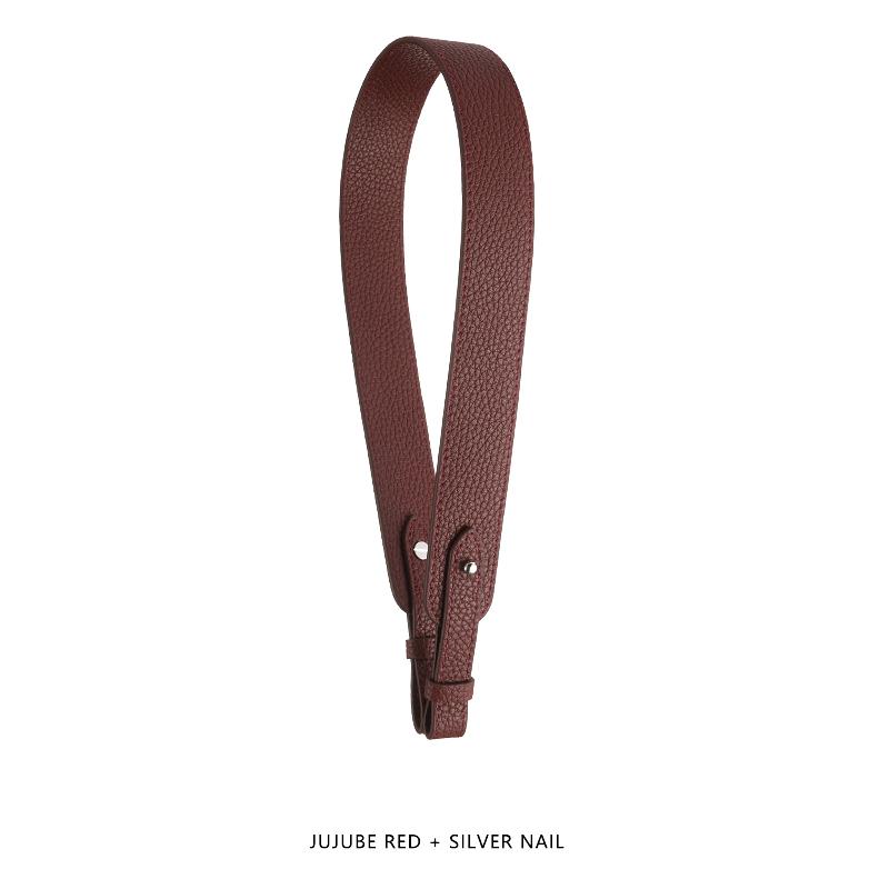 3.3cm 2.6cm Wide Genuine Leather Shoulder Bag Straps Replacement Cowhide Crossbody Strap for Handbag Handle Belt Purse Accessory