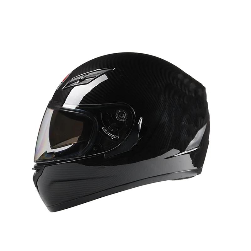 Full Face Racing Motorcycle Helmet Double Visor Sports Motorbike Headgear for Protection And Comfort