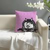 BBattle Cats Anime Kissenbezug Natürliche Leinen Bio-Stoff Doppelseitiger Druck Sofa Heimdekoration Kissenbezug
