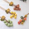 Fabric Pumpkin Curtain Tiebacks