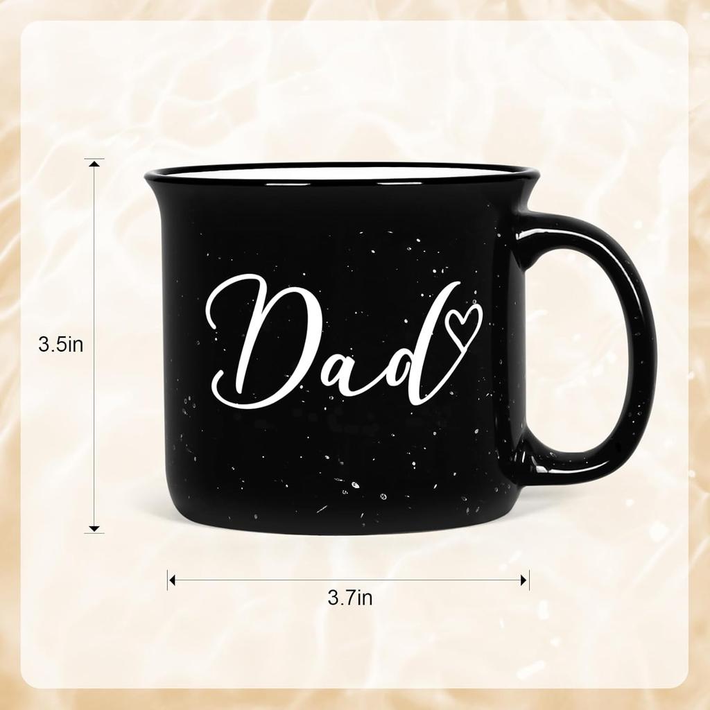 YHRJWN Mom and Dad Gifts, Gifts for Mom Dad from Daughter Son, Mom and Dad Mugs Set of 2, New Parents Gifts for Couples, Mothers Day Fathers Day
