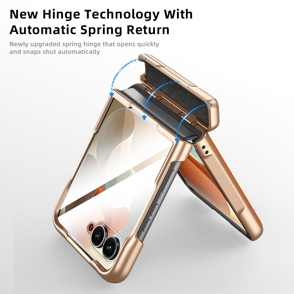 Applicable to Motorola MotoRazr70Ultra mobile phone case center shaft bracket razr60 all-inclusive case film integrated 5