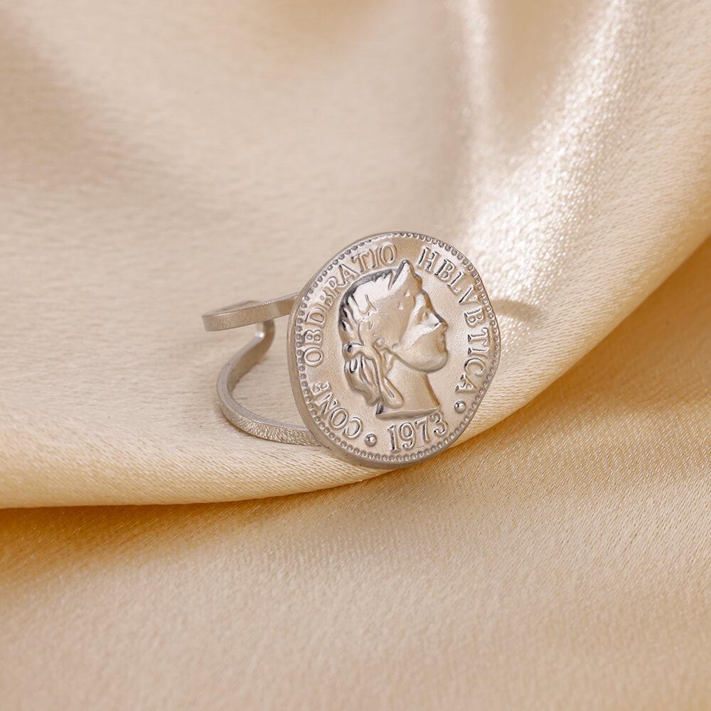 Stainless Steel Bow Tie Mermaid Snake Rings Dainty Zircon Adjustable Ring for Women Wedding Anti Fading Zircon Accessories Gift