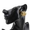 CHANEL COCO Mark Earring vintage Plated Gold 22.8g Women Used