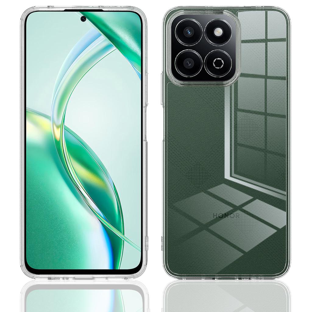 Pro Honor X7c 4G/Honor X7c 5G/Honor Play 60 Plus 5G/Honor 200 Smart 5G Průhledný kryt na telefon TPU+Akryl Nárazuvzdorný zadní kryt telefonu