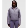 Cinch Back Half Zip Hiking Pullover Dusky Lavender