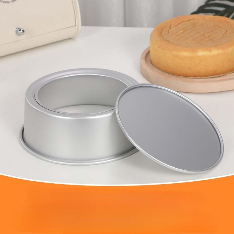 Cake Mold Live Bottom Baking Pan Mousse Oven Making Bread Chiffon Abrasive Tool Round 468 Four or Six Inch Embryo