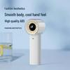 Smart Digital Display Handheld Fan with Hundred-Speed Adjustment - Portable & Powerful Outdoor Mini Fan