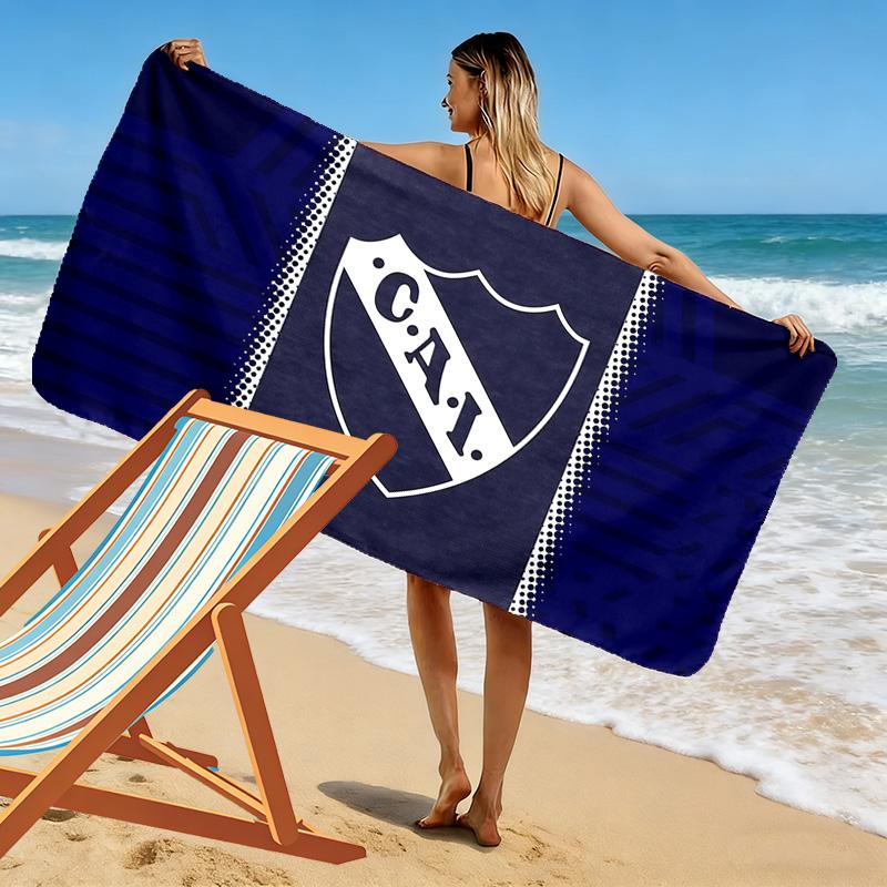 Club Atletico Independiente Print Beach Towel, Large Soft Quick Dry Towel for Beach Camping Swimming