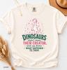 Dinosaurs Didn't Know Their Creator Shirt, Funny Christian Tee, Comfort Colors Religious Top, Cute Dinosaur Faith Gift, Christian Apparel