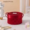 Valentine's Day Gift Box French Wave Dot Handheld Gift Boxes Rectangular Circular Empty Boxes Silk Candy Box Gift Box