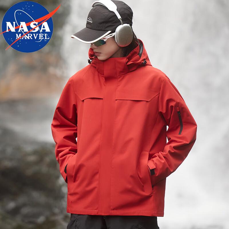 

NASA MARVEL Men s Outdoor Hooded Jacket 2XL