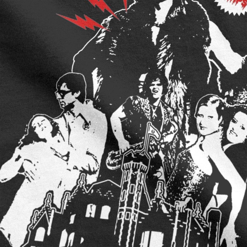 Novelty Frank N Furter The Rockys Horror Picture Show T-Shirts Men Cotton T Shirts Short Sleeve Tees Gift Idea Clothing