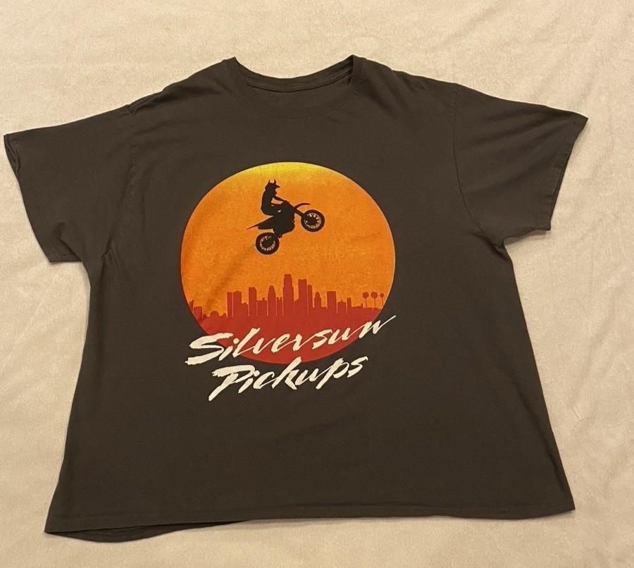 Vintage SHort Sleve Silversun Pickups Band Concert Tour T-Shirt Unisex SA452 S