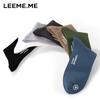 Limi [Antibacterial] Men's Socks, Mid-Calf Length, Spring And Summer, Plain Weave, Casual Cotton Socks, 5 Pairs Per Pack