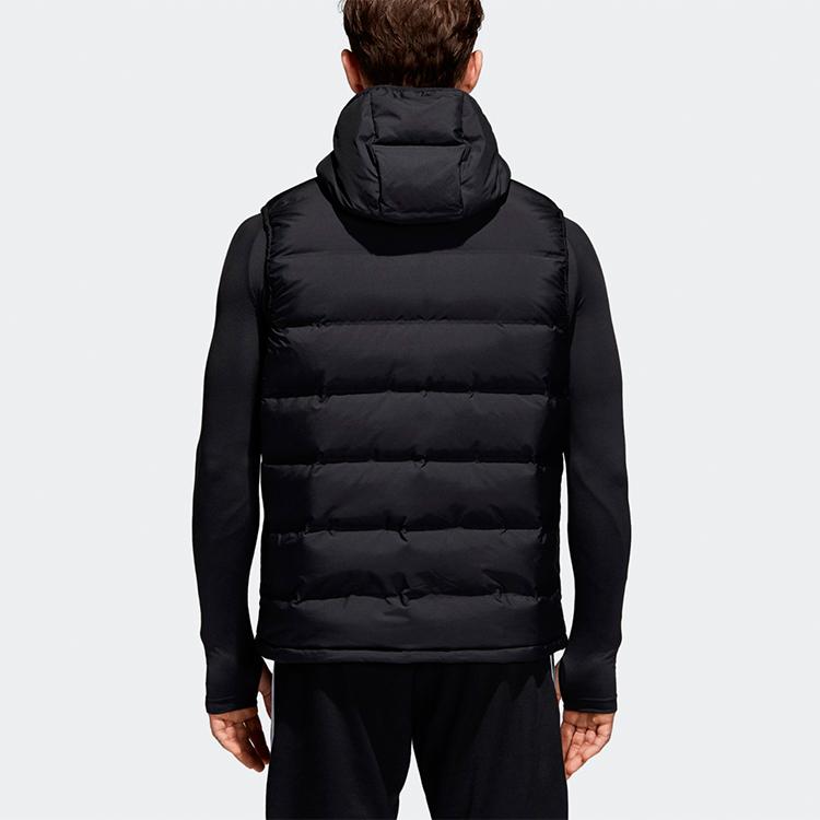 Adidas Helionic пуховик с капюшоном мужская верхняя одежда черный BQ2006