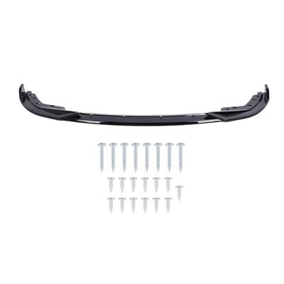 3 Serisi G20 G21 G28 M Sport için Darbeye Dayanıklı ABS Ön Tampon Lip Splitter Gövde Kiti Tampon Lip Spoiler Difüzör