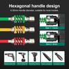 1/3Pcs Magnetic Bit Set with Spring Impact-Resistant Hexagonal Electric Screwdriver