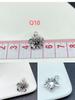 Retro Silver Butterfly & Star Bowknot Flower Alloy Jewelry Nail Gold Metal Accessories