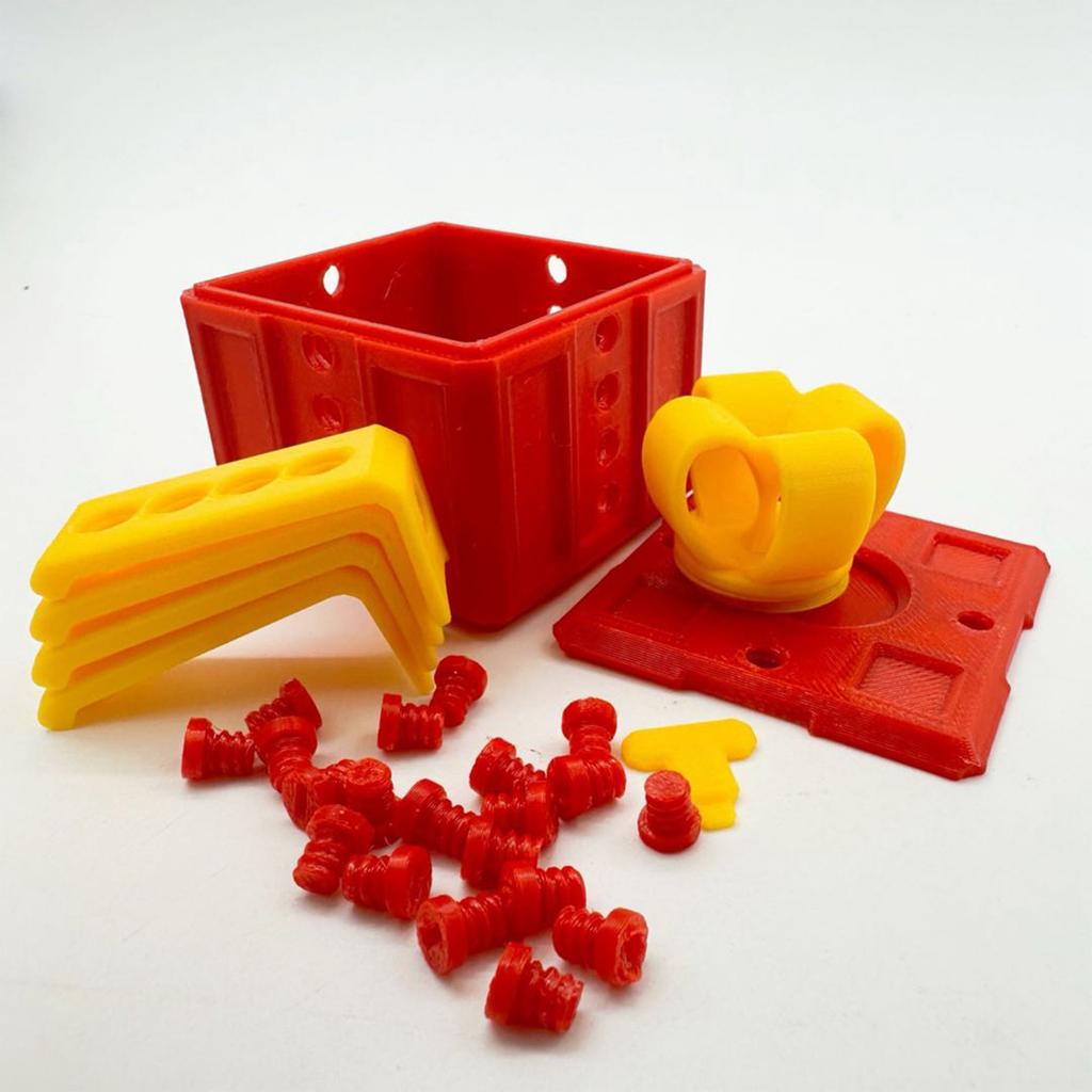 Lustige Geschenkbox - Pädagogisches Streichgeschenk, Elefanten-Party-Spiel für Thanksgiving und Weihnachten für Jungen und Mädchen. Einzigartige Weihnachtsmann- und Geburtstagsüberraschungsbox, F