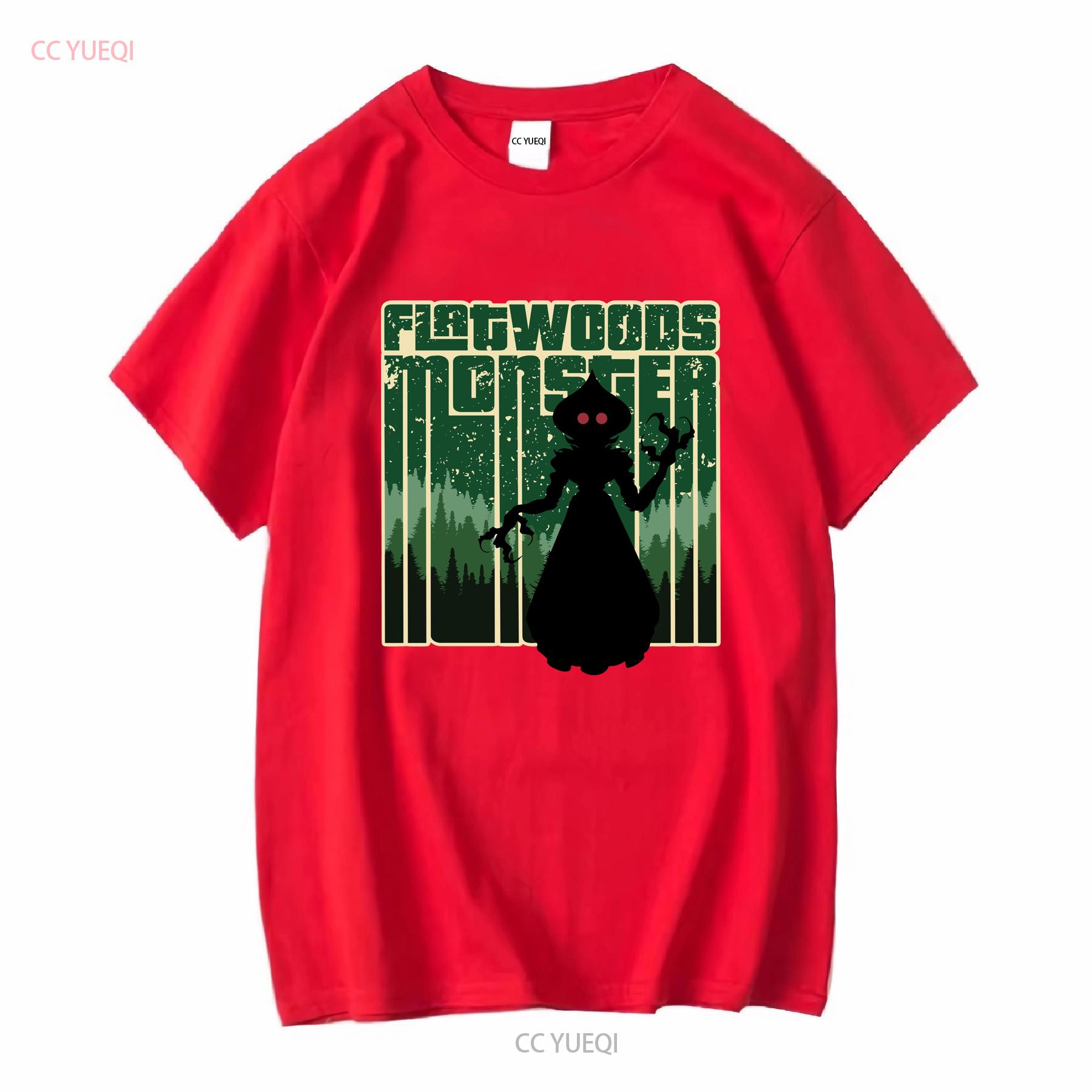 Vintage Flatwoods Monster Cool Cryptid Cartoon T Shirt Fast Shipping vintage Washed Unisex fashion streetwear S