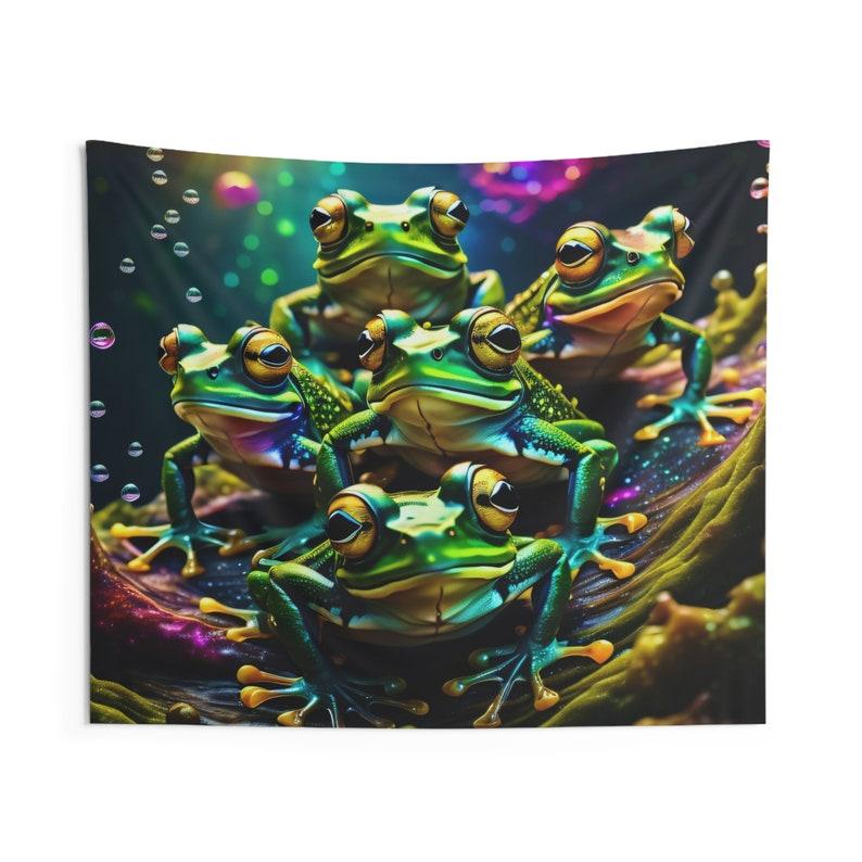 Frog Leisure tapestry 75x100 чёрный