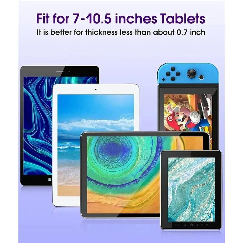 360 Rotating Car Back Seat Kids Tablet Holder Adjustable Ipad Pro Air Mini Kindle Anti-Slip Strap Bracket Stand Accessories