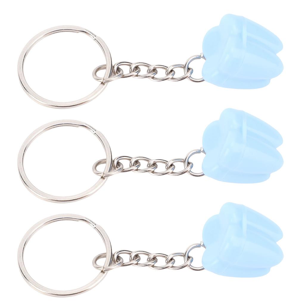 20pcs Baby Teeth Box Keychain Tooth Case Portable Milk Teeth Holder for Kids