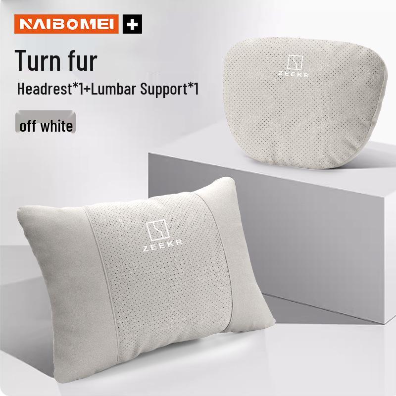 Zeekr 001/009 Car Headrest Cushion & Lumbar Support Neck Pillow