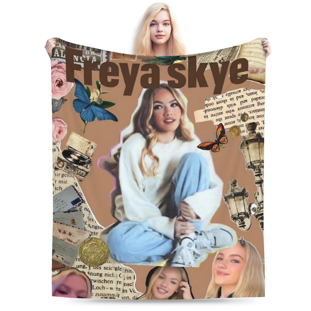 Freyas Skyes Singer Tour 2026 Blanket Multiple Sizes Soft and Lightweight  Throw Blankets for Sofa Couch and Bed