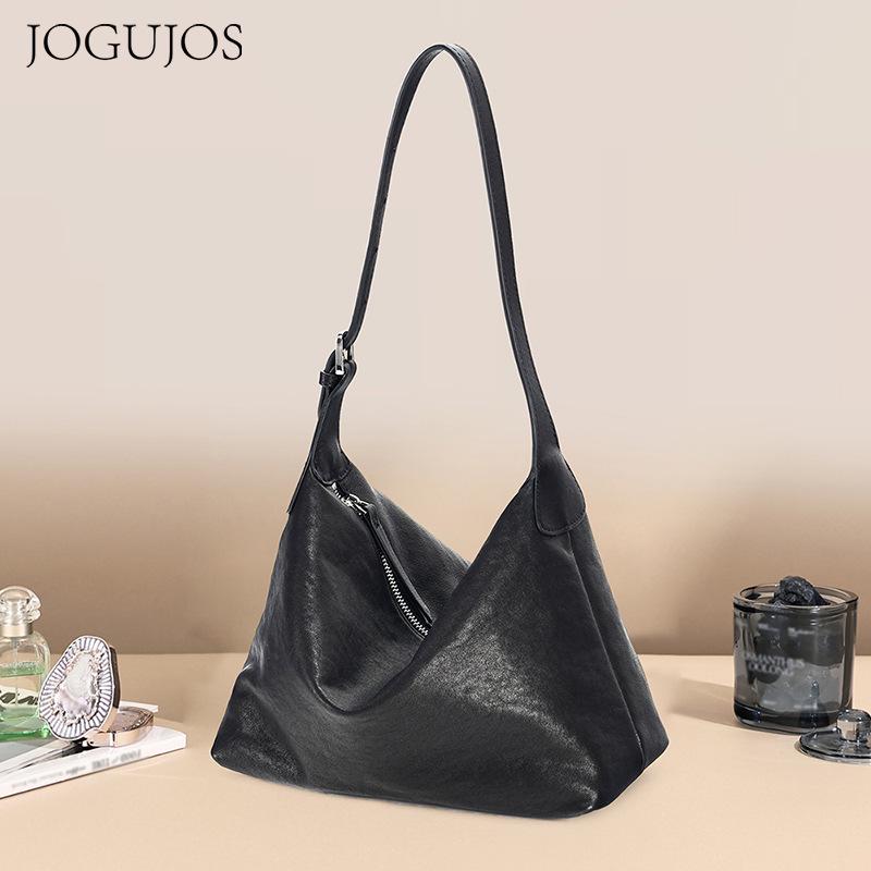 JOGUJOS Commuter Suede Leather Women's Shoulder Bag