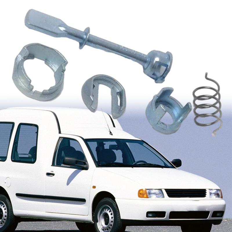 Front Left Right Door Lock Cylinder Repair Kit for Seat Ibiza 1997-2003 VW Caddy 1995-2003 6K4837223A