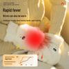 Rechargeable Cat Paw Hand Warmer Gloves - Portable Heating Gift for Girls