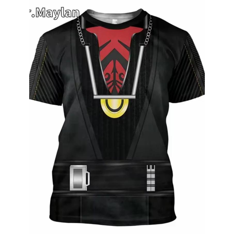 4-15 Years Old Comfortable Polyester Boys Children Long Sleeve T-Shirt Cartoon 3D Printed T Shirt Kids Clothing