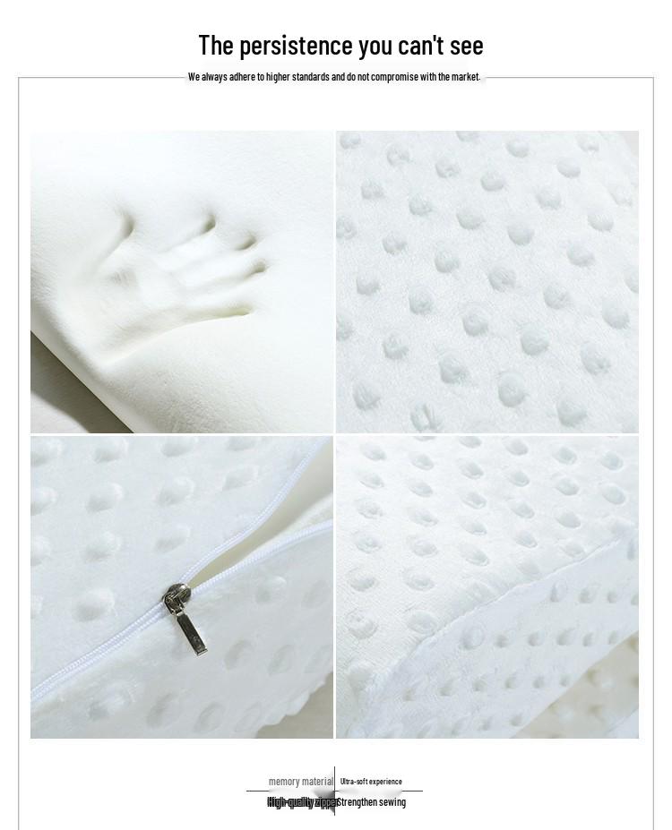 Memory Foam Pillow - Comfortable, Slow Rebound Latex Pillow for Sleeping or Gift.