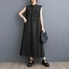 Sleeveless Plus Size Vintage New In Dresses for Women Casual Loose Long Summer Shirt Dress
