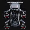 For C6 2pcs Audi HD Car Door Welcome Light Led Projector Lamp For Audi A3 A4 A6 A5 Q5 A1 Q7 Q3 Q2 Q8 A7 A8 TT S1 SQ5 RSQ3 RSQ8 RS3 RS4