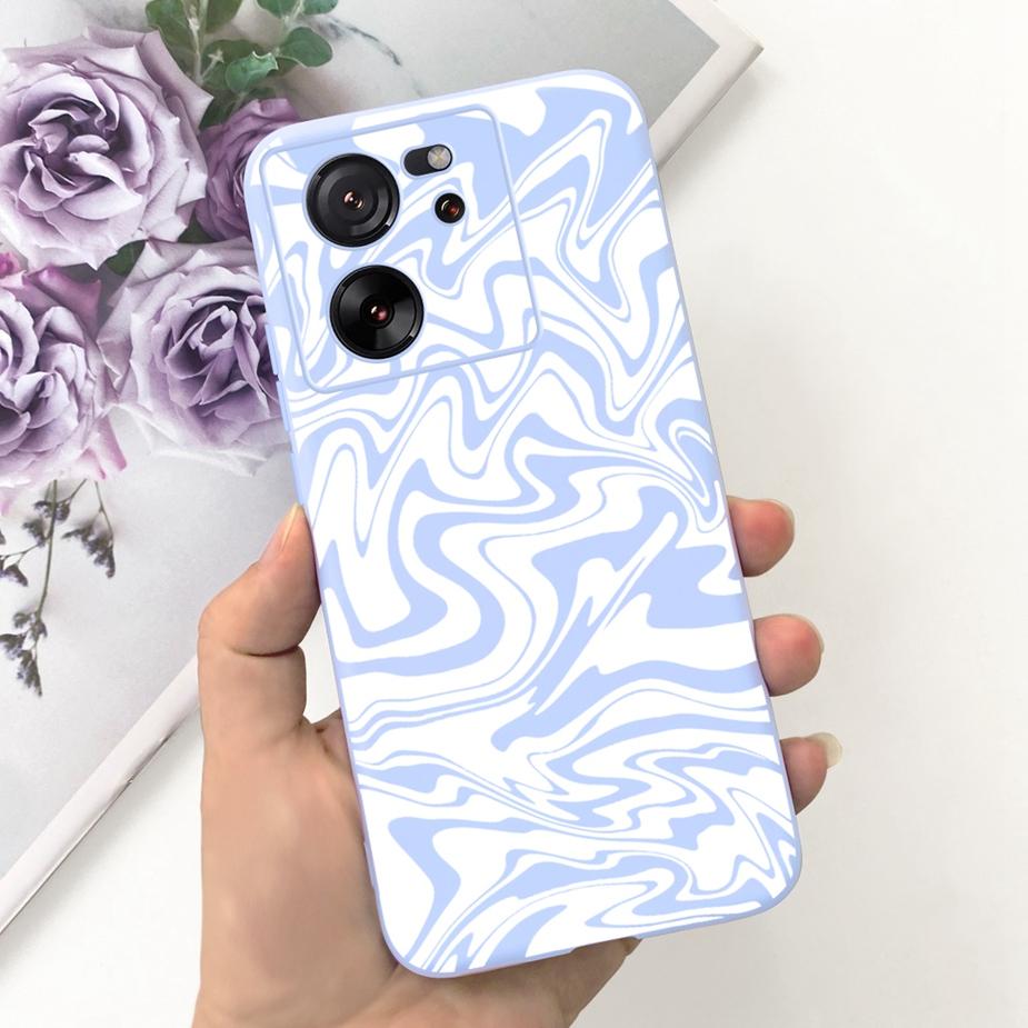 For Xiaomi 13T Pro Case Lovely Candy Painted Back Cover 6.67'' Soft Silicone Phone Case For Xiaomi Mi 13T Pro 13TPro Fundas Capa