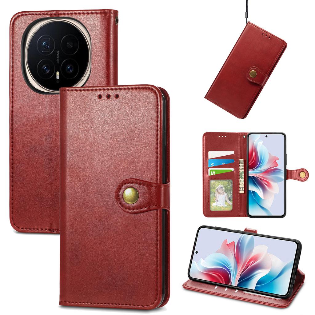 For Honor 400 Smart 4G/400 Smart 5G/X7d 4G Case Wallet Retro Leather Phone Cover with Wristband