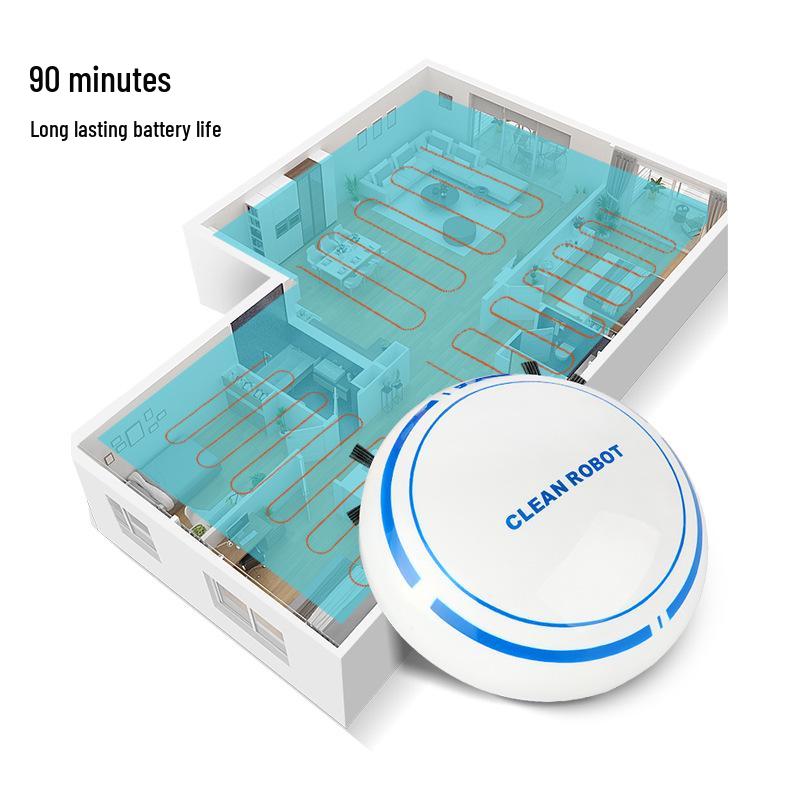 Smart 3-in-1 Robot Vacuum Cleaner: Automatic Charging for Effortless Home Cleaning