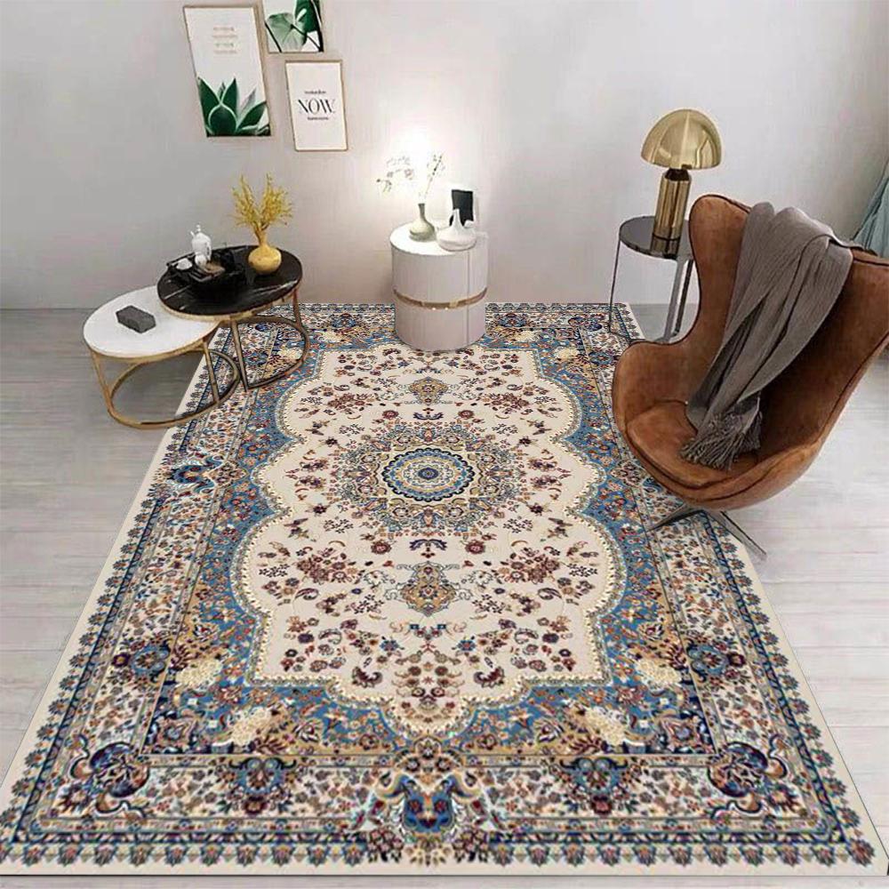 Light Luxury Classic Bohemian Style Retro Carpet Living Room Sofa Bedroom Study Kitchen Entrance Rugs Non-slip Home Decor Mats