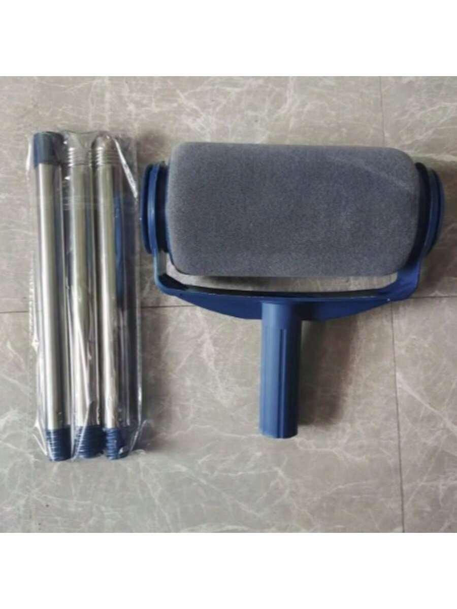 ABS Handle Adjustable Wall Roller Brush Emulsion Paint Texture Roller Paint Brush Telescopic Rods Painting Tool 32mm