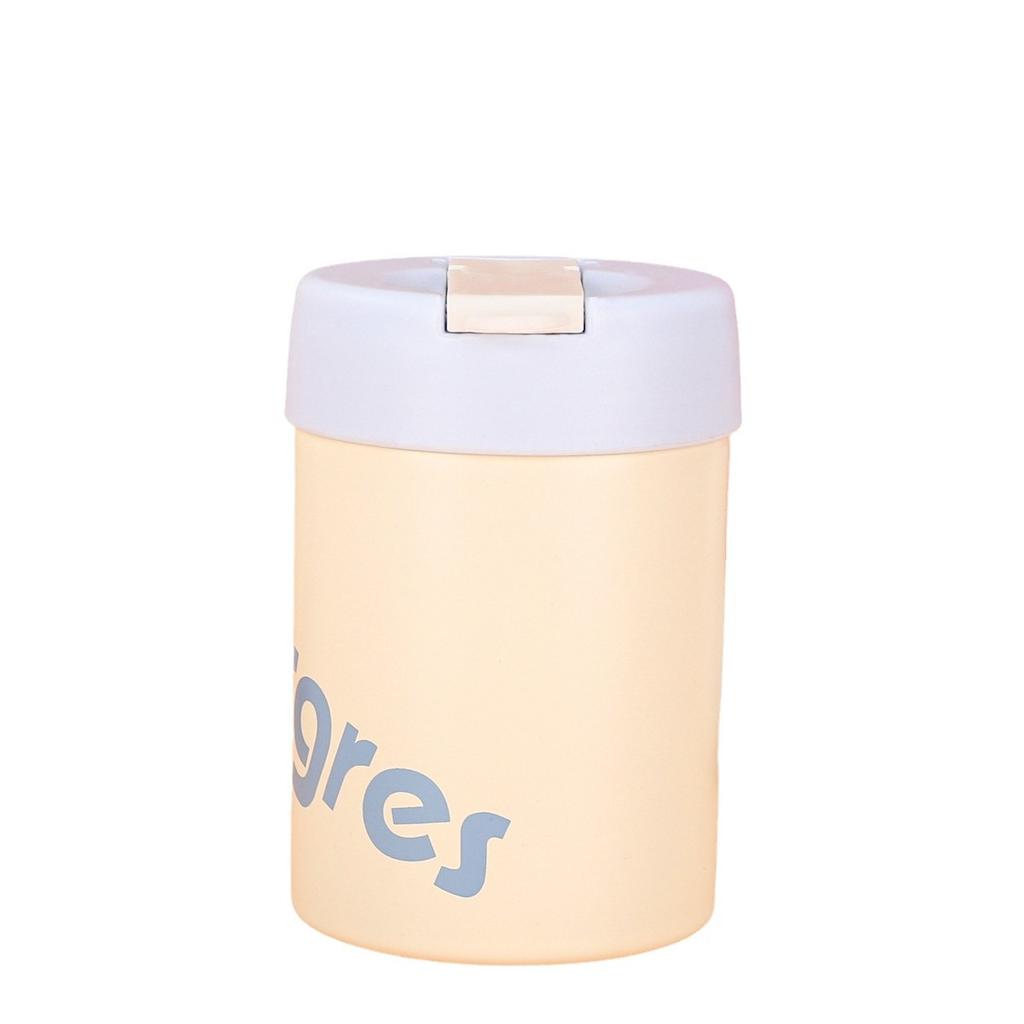 New Stainless Steel Straight Drink Ton Ton Cup Mini Car Portable Thermos Cup High Appearance Level Girl Sippy Cup